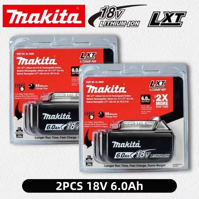 100% Original 6AH Makita BL1860 18V Battery Power Tools